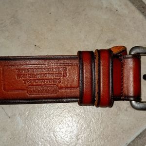 Coach belt